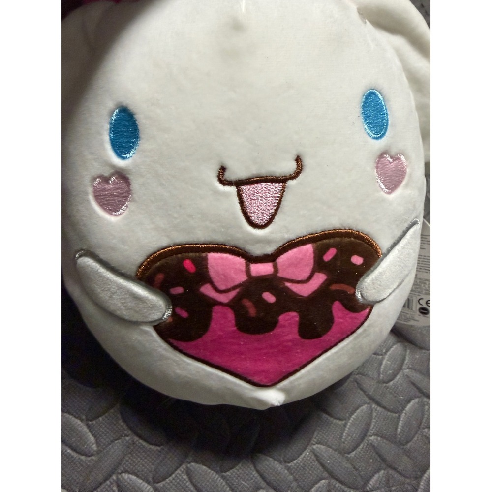 Squishmallows Cinnamoroll Plush Hello Kitty 8" Heart NWT Sanrio Valentine Toy